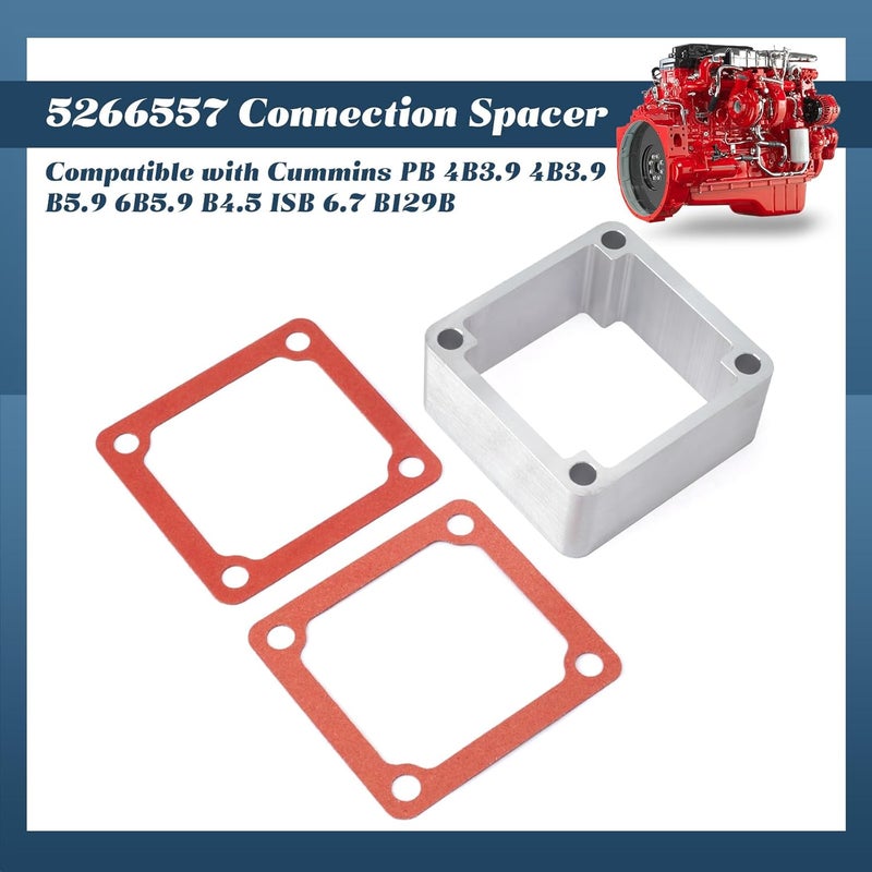 Esttlamer 5266557 موصل هواء المحرك الفاصل متوافق مع كمنز PB 4B3.9 4B3.9 B5.9 6B5.9 B4.5 ISB 6.7 B129B، استبدال 3922484 - Image 3